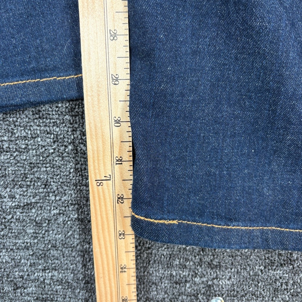 Levi's 514 Straight Jeans Mens 33x32 Dark Wash Stretch Denim NEW - Picture 9 of 10